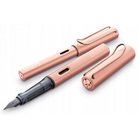 Pióro wieczne Lamy LX Rose Gold F aluminiowe - 5